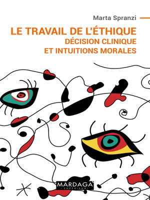 cover image of Le travail de l'éthique